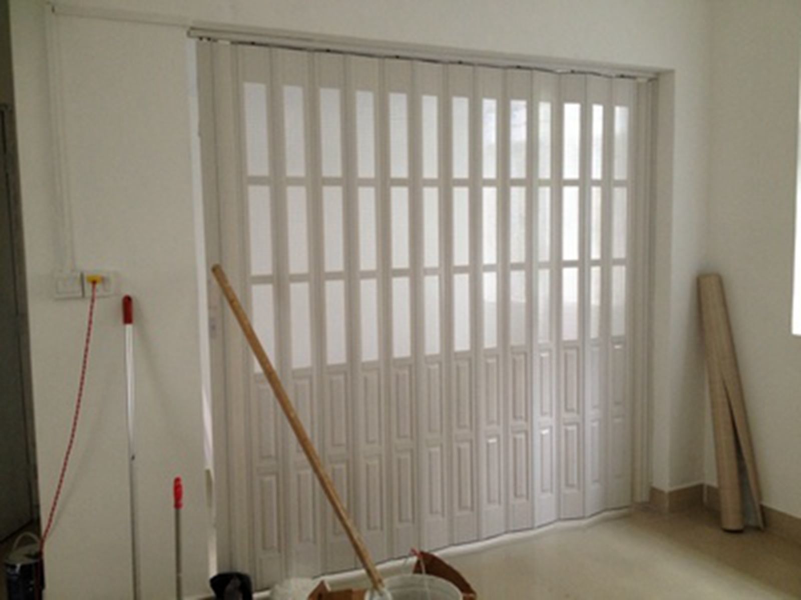 Custom Accordion Folding Doors Interior With Hard - Joint Connection